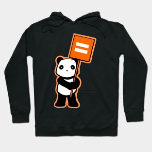 Politics Panda - Equality Sign Hoodie